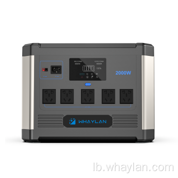 2000Wort portable Solar Power Station Outdoor Camping